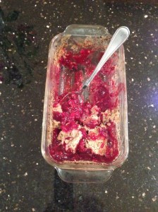 Raspberry Crumble